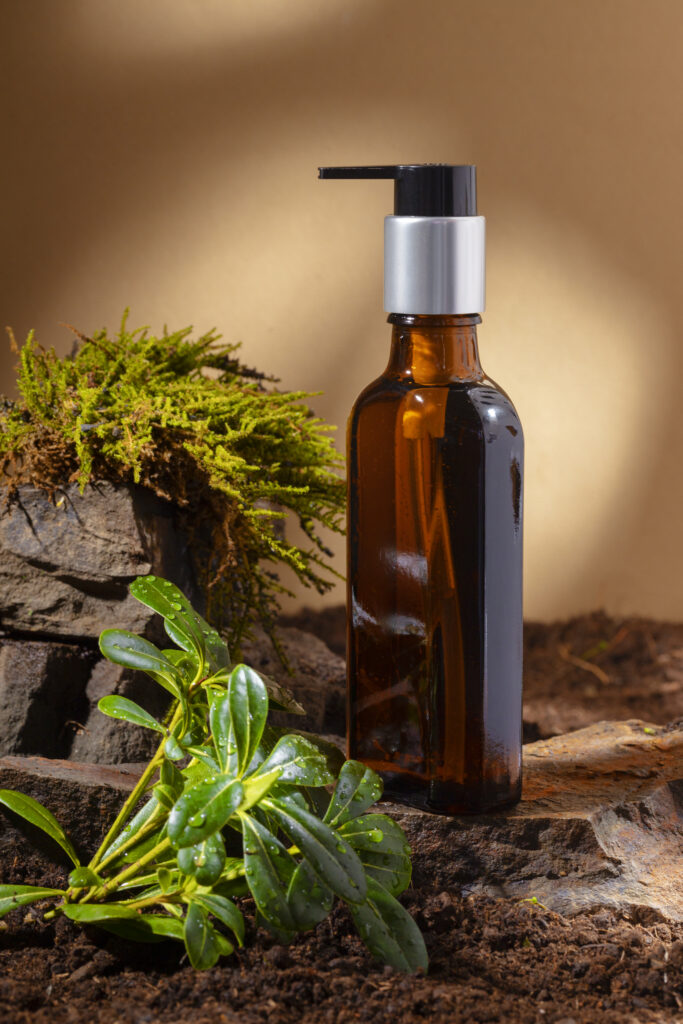 herbal shampoo